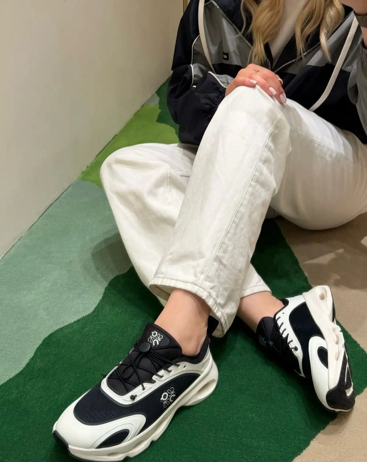 Loewe X On Cloudsolo Sneaker Men Black / Eggshell - photo 4