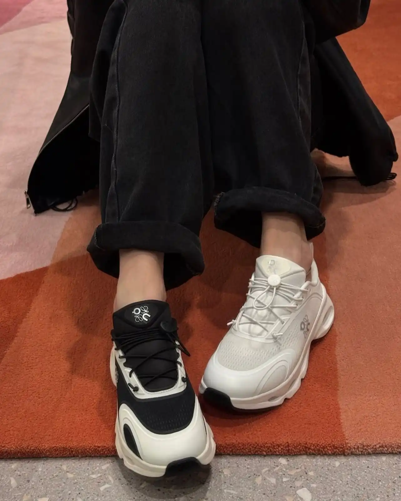 Loewe X On Cloudsolo Sneaker Men Black / Eggshell - photo 5