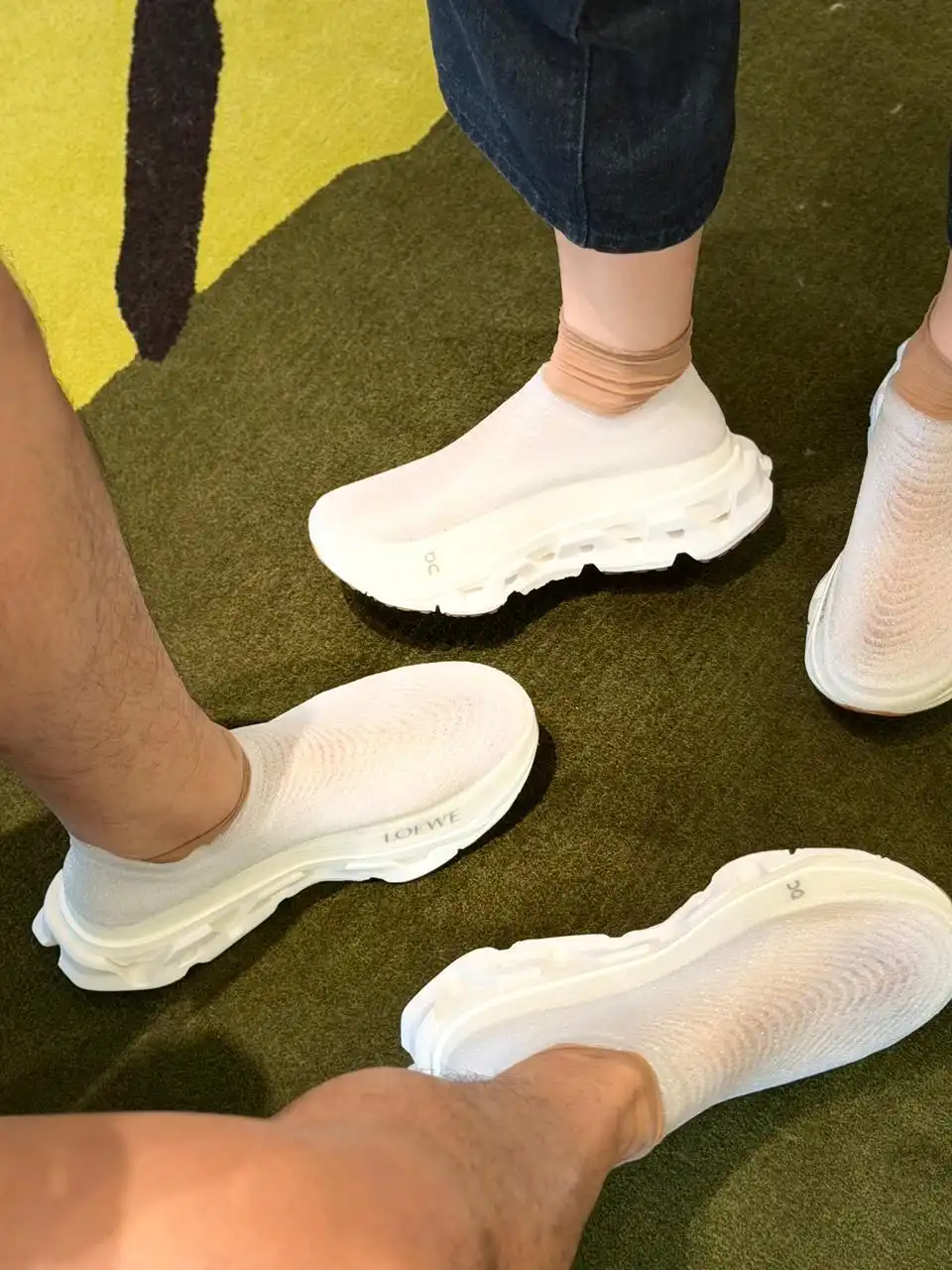 Loewe X On LightSpray Cloudmonster sneaker White / Silver - photo 6