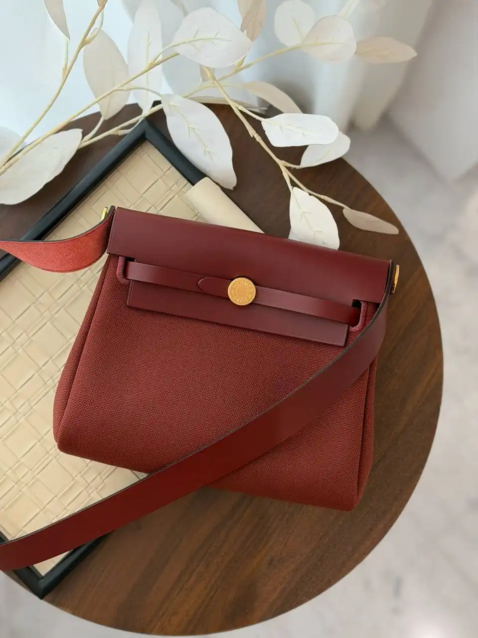 Hermes Mini Hb Herbag 20 / HB20 Rouge H / Rouge H GHW - G