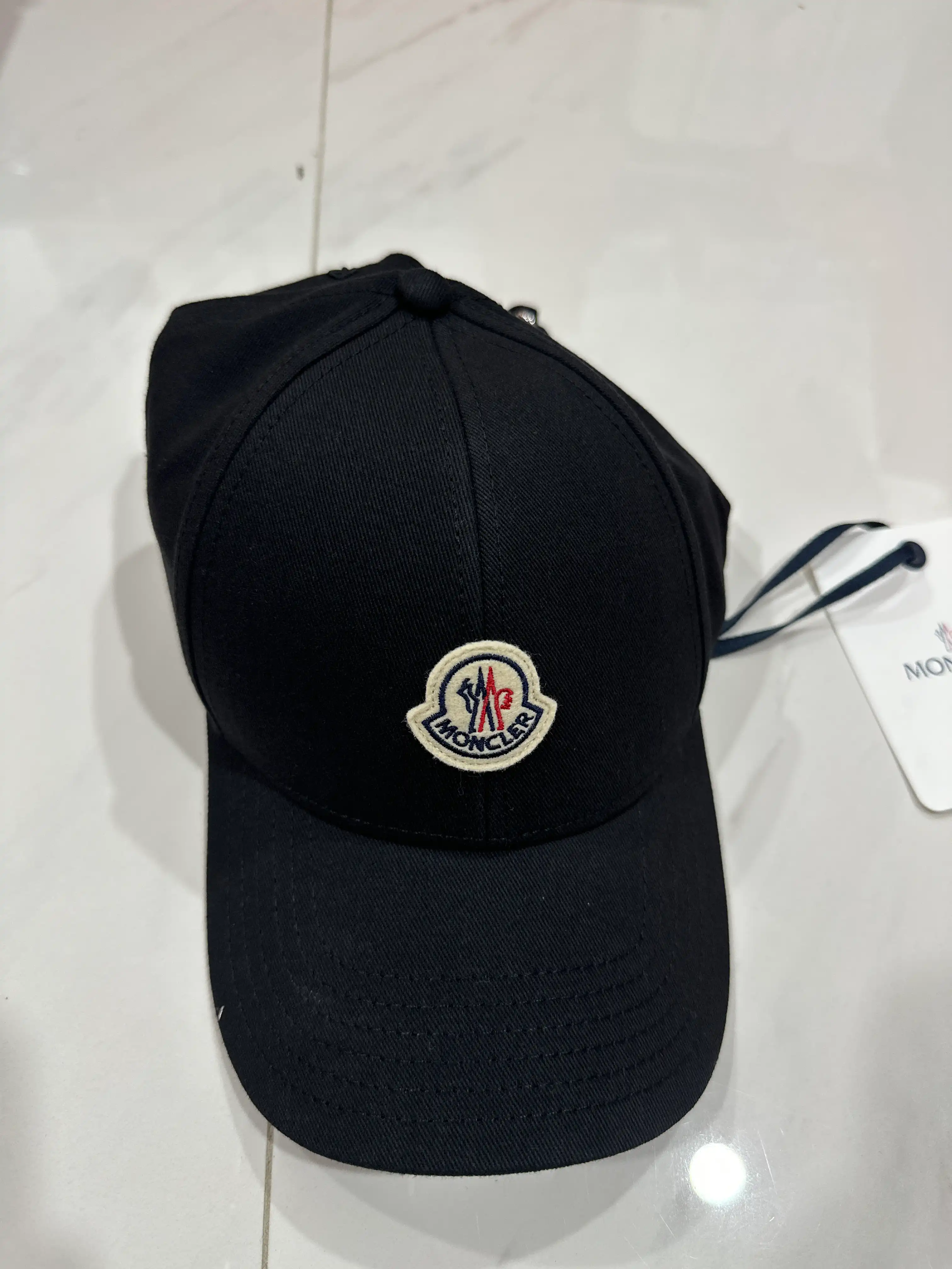 Moncler Moncler Cap Logo Black