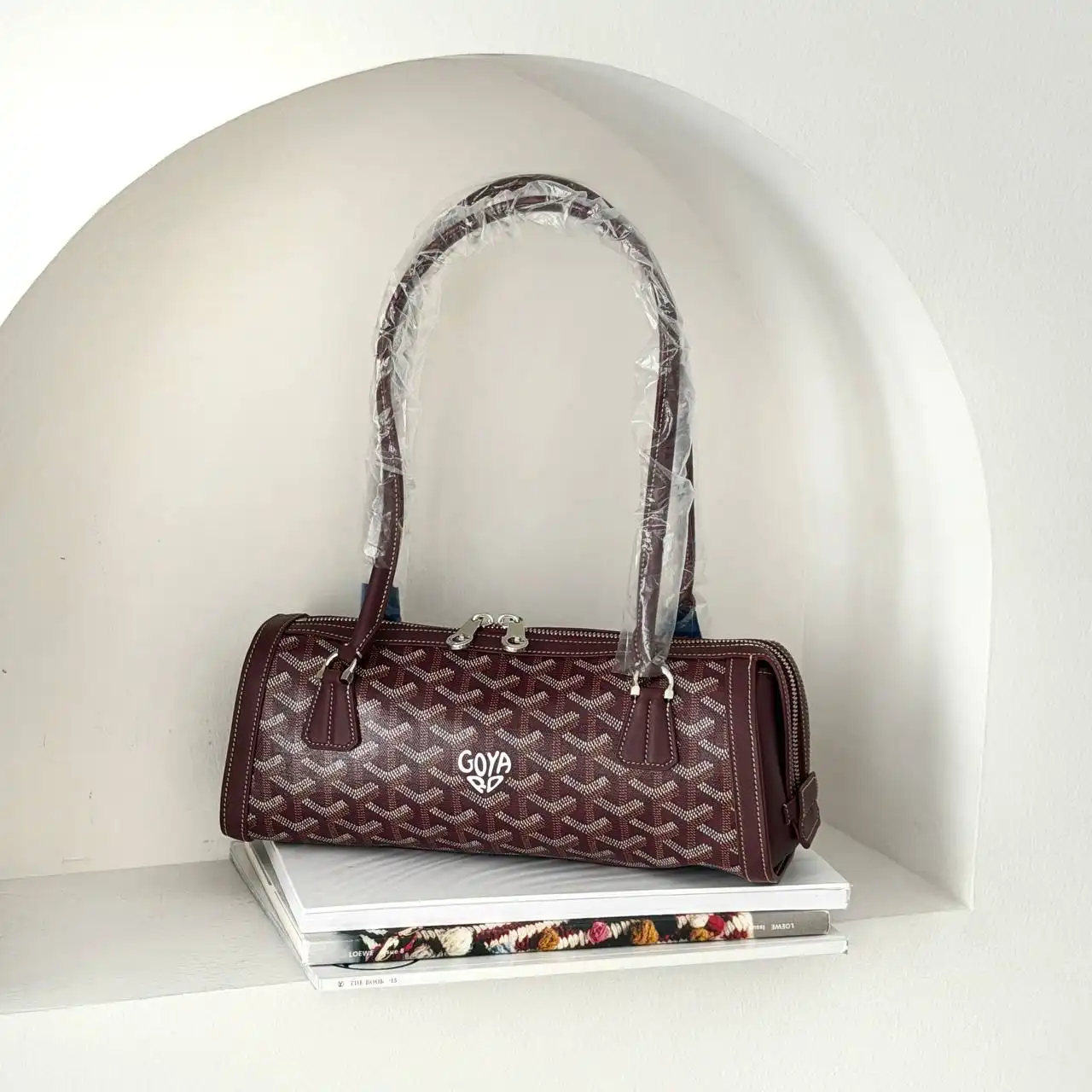 GOYARD Goyard Bonbonniere Bag With Heart Logo