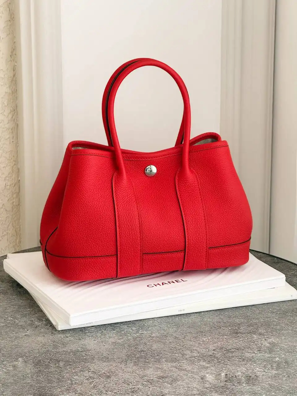 Hermes Hermes Mini Garden Party / GP23 Rouge De Coeur