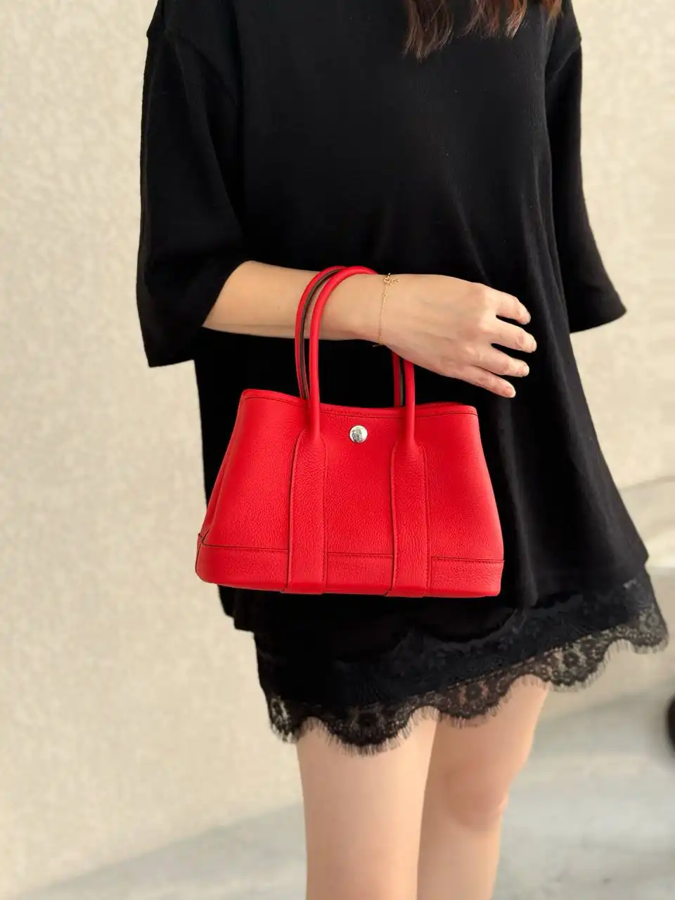 Hermes Mini Garden Party / GP23 Rouge De Coeur - photo 3
