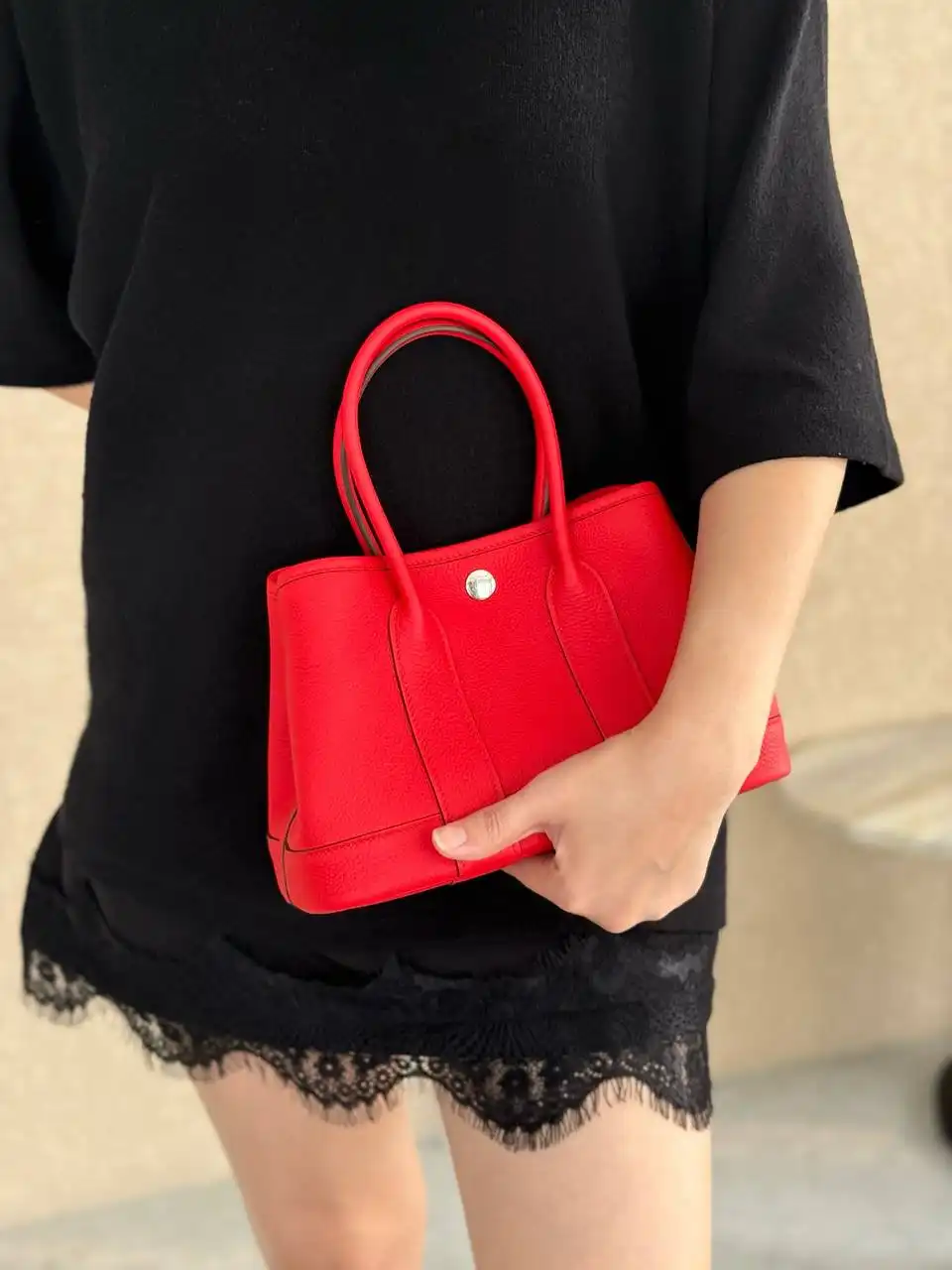 Hermes Mini Garden Party / GP23 Rouge De Coeur - photo 4