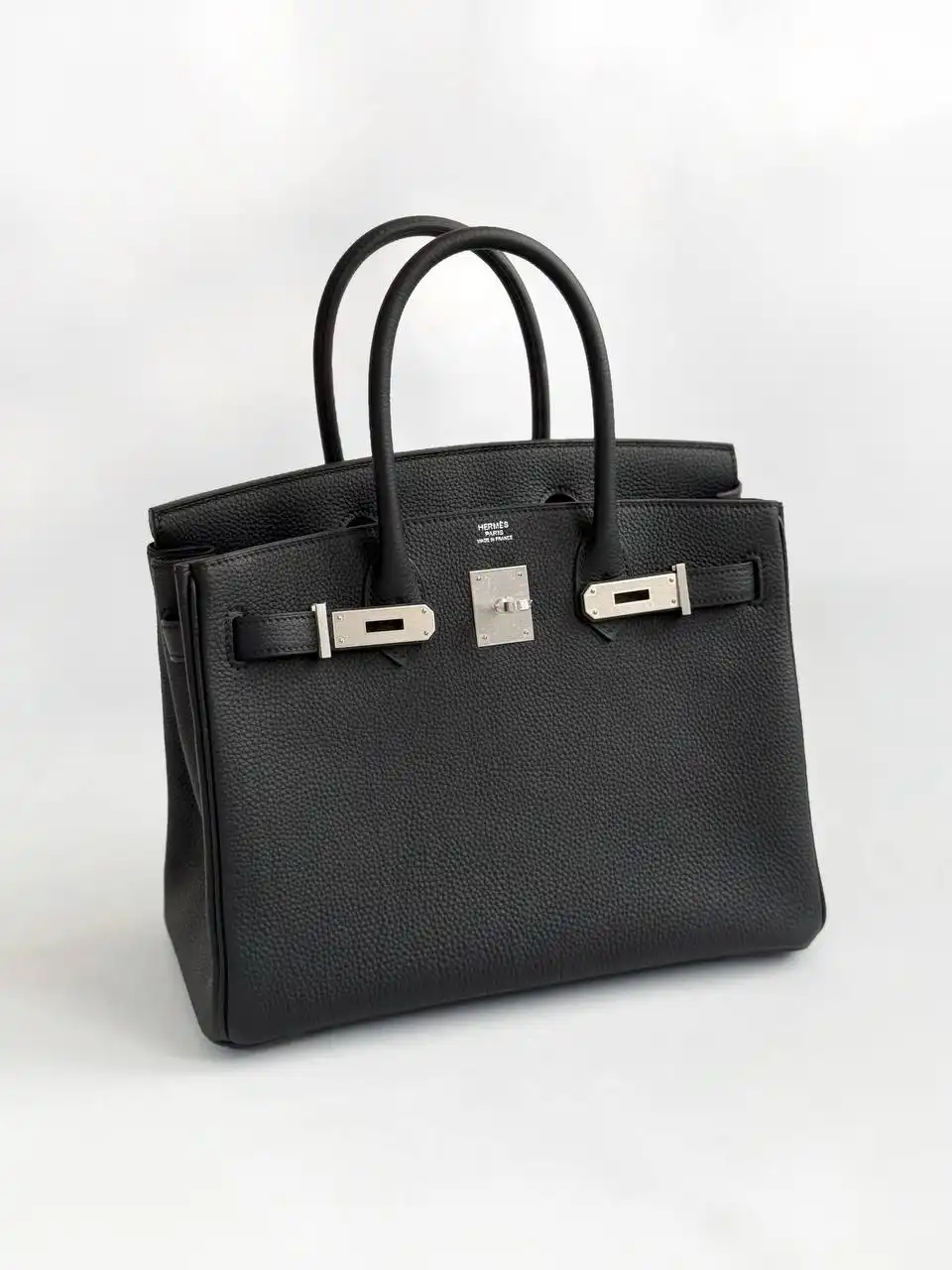 Hermes Birkin 30 / B30 Togo Noir Black PHW - photo 3
