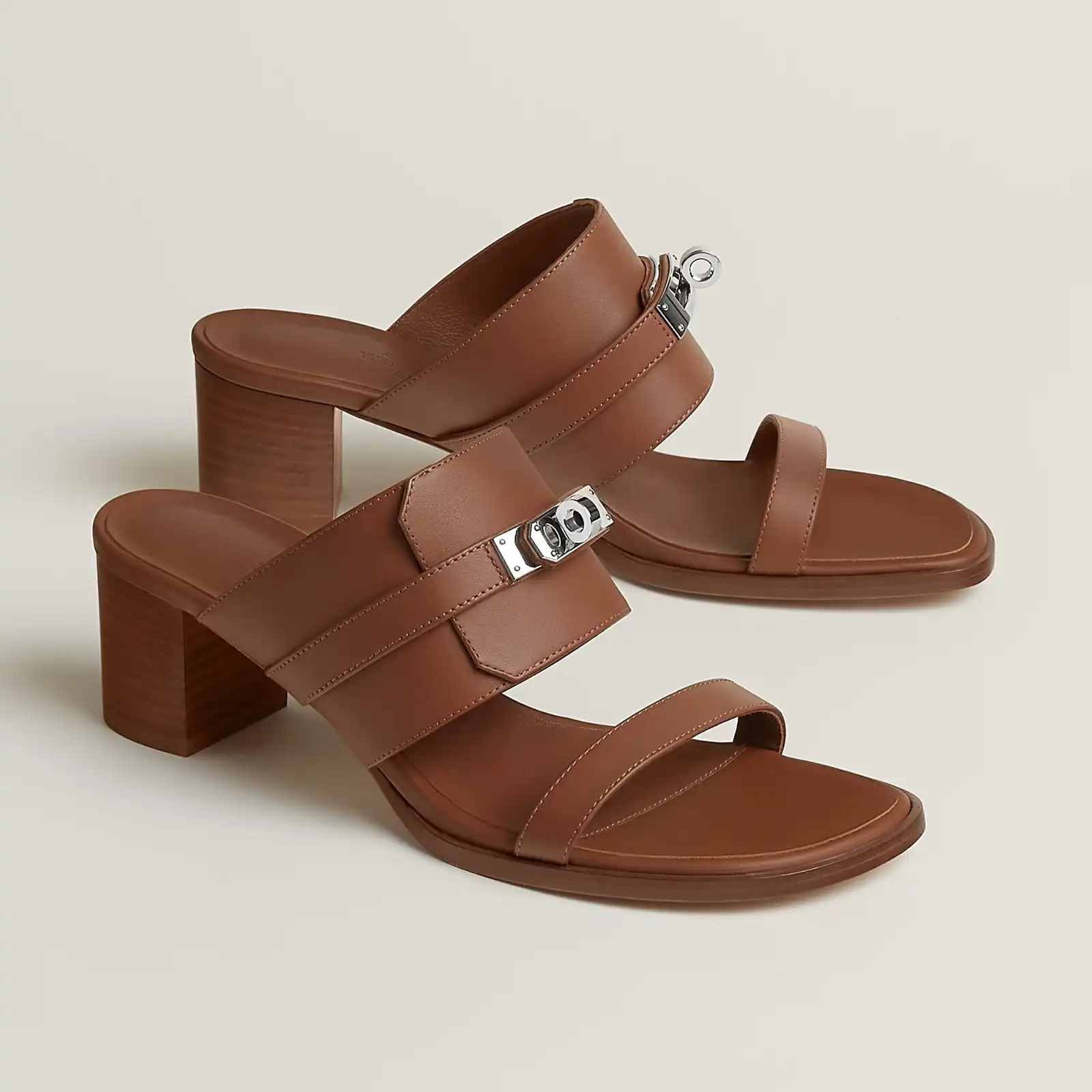Hermes Hermes Ninon 50 Sandal Gold