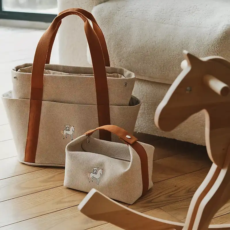 Hermes Bride A Brac GM Cabriole Case Biscuit - photo 6