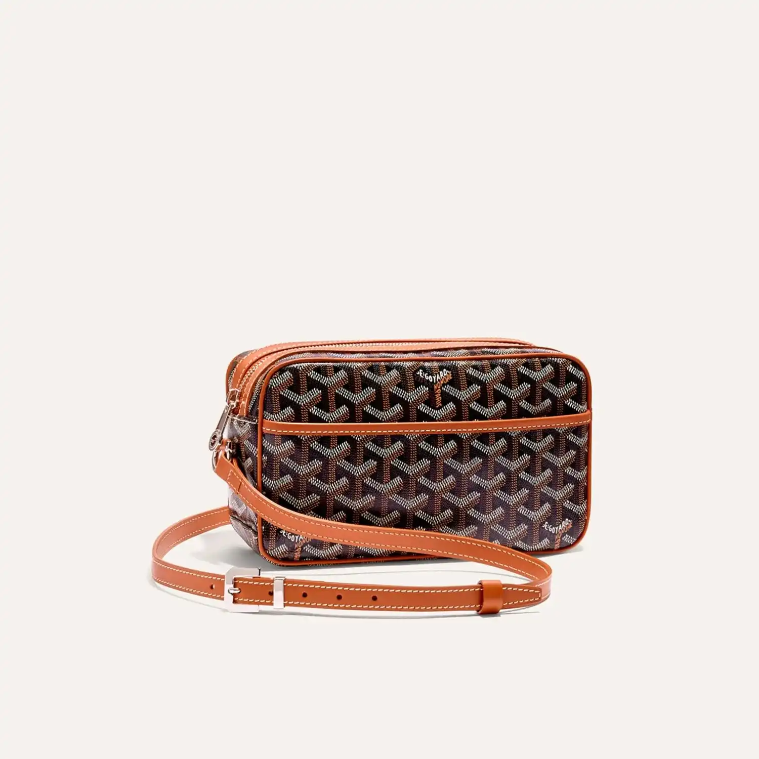 GOYARD Goyard Cap Vert PM Bag Black Tan
