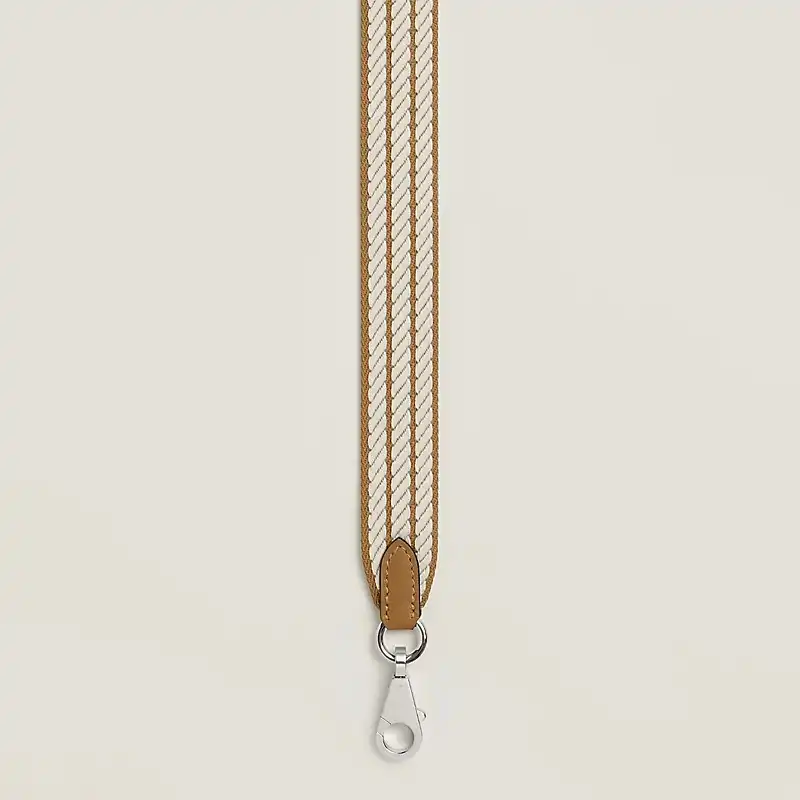 Hermes Sangle Cordage 25 mm bag strap Dune / Nata / Dune - photo 3