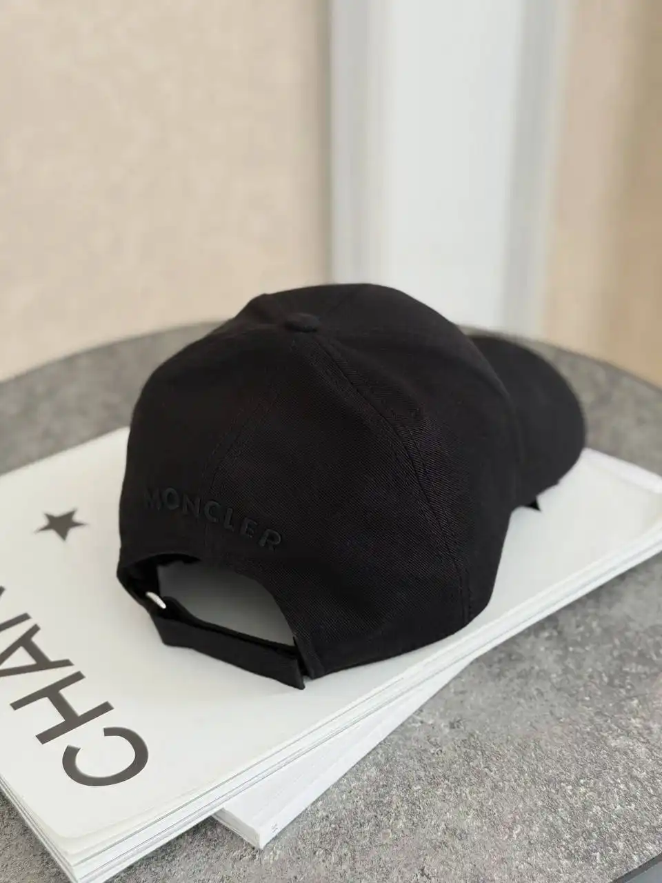 Moncler Moncler Cap Logo Black