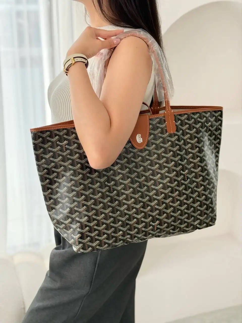 GOYARD St Louis PM With Clip | Snowceline Luxuries