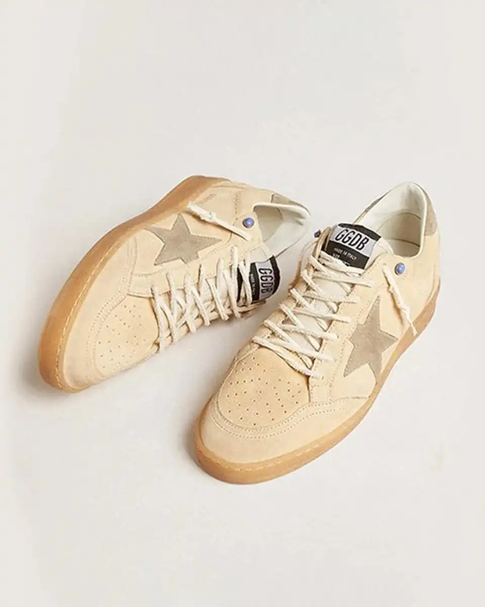 ETC Golden Goose Ballstar Suede Upper Star With Eyelet Sneakers
