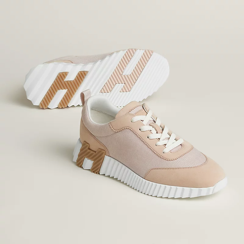 Hermes Bouncing Sneaker Beige Nude - photo 4