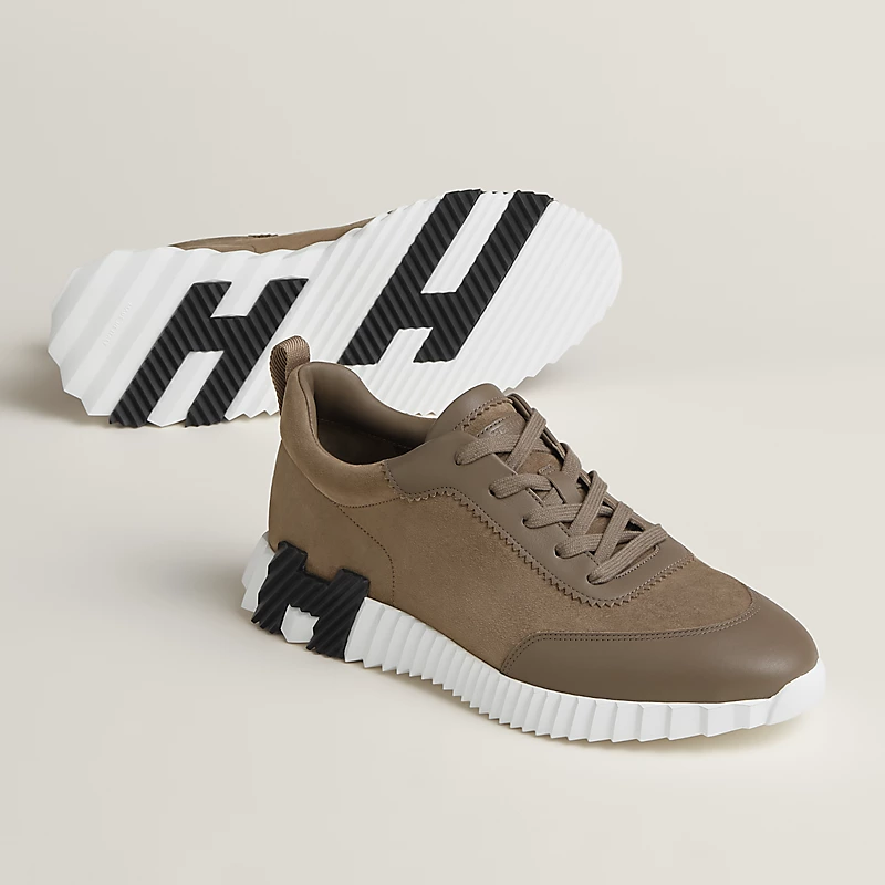Hermes Bouncing Sneaker Etoupe - photo 4