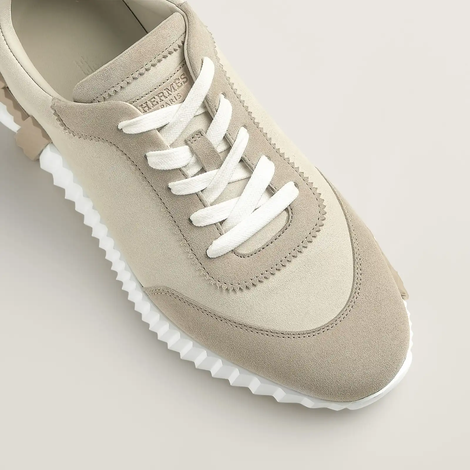 Hermes Bouncing Sneakers Beige Glaise / Beige Esquisse - photo 6