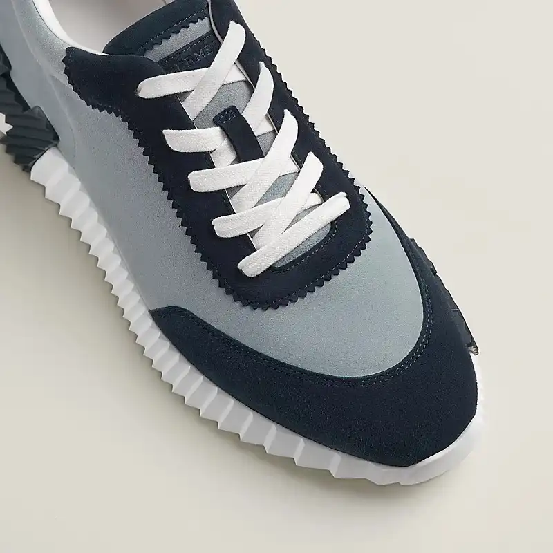 Hermes Bouncing Sneaker Bleu Galet / Marine - photo 6