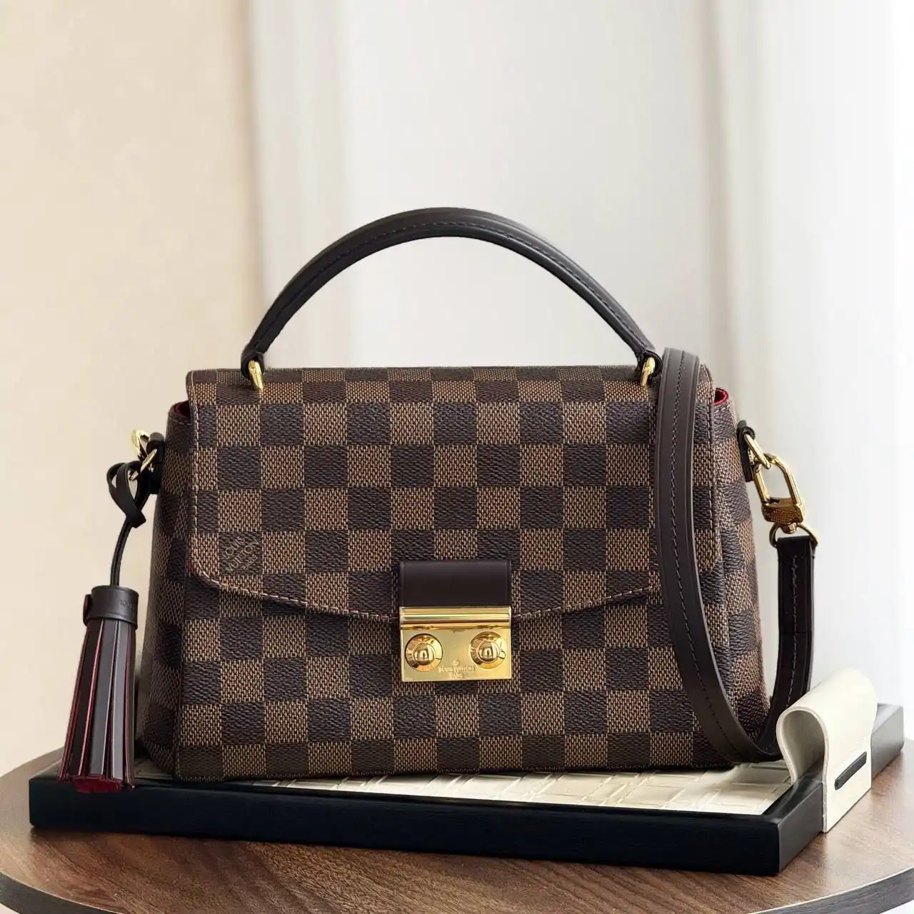 Louis Vuitton Preloved LV Croisette Damier Ebene