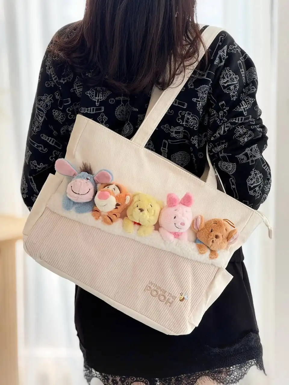 ETC Potdemiel Disney Tote Bag Pooh & Friends