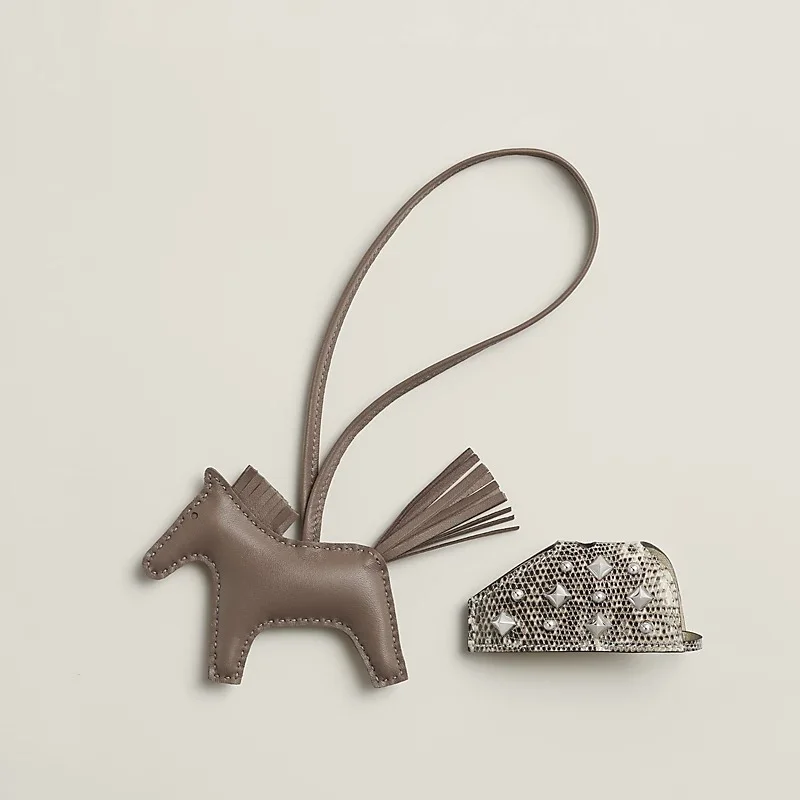 Hermes Rodeo Robeo Rock PM Etoupe / Ombre PHW - photo 4