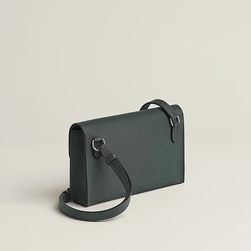 Hermes Hermesnap To Go Wallet Epsom Vert Mangrove - photo 5