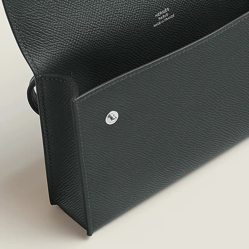 Hermes Hermesnap To Go Wallet Epsom Vert Mangrove - photo 6