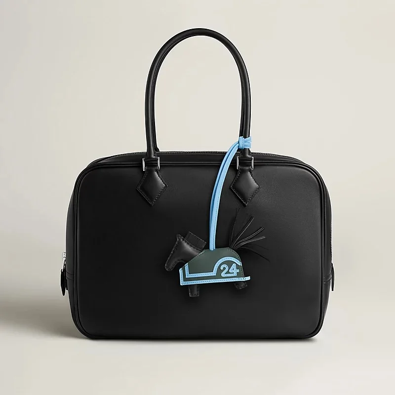 Hermes Rodeo Robeo PM Noir / Vert Mangrove / Celeste | Snowceline