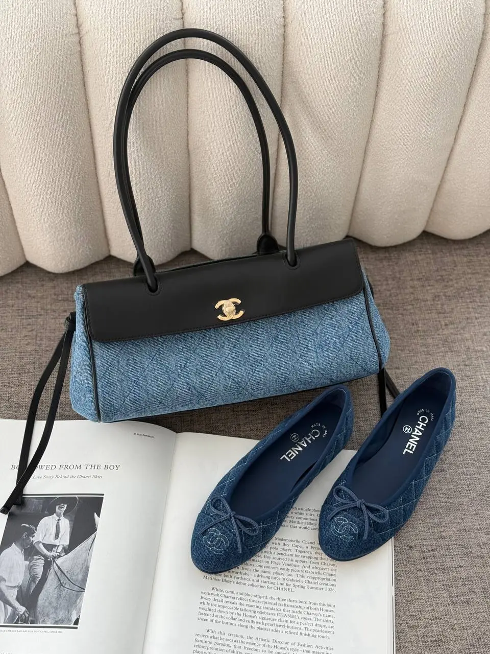 Chanel Ballerine Denim Quilted - photo 6
