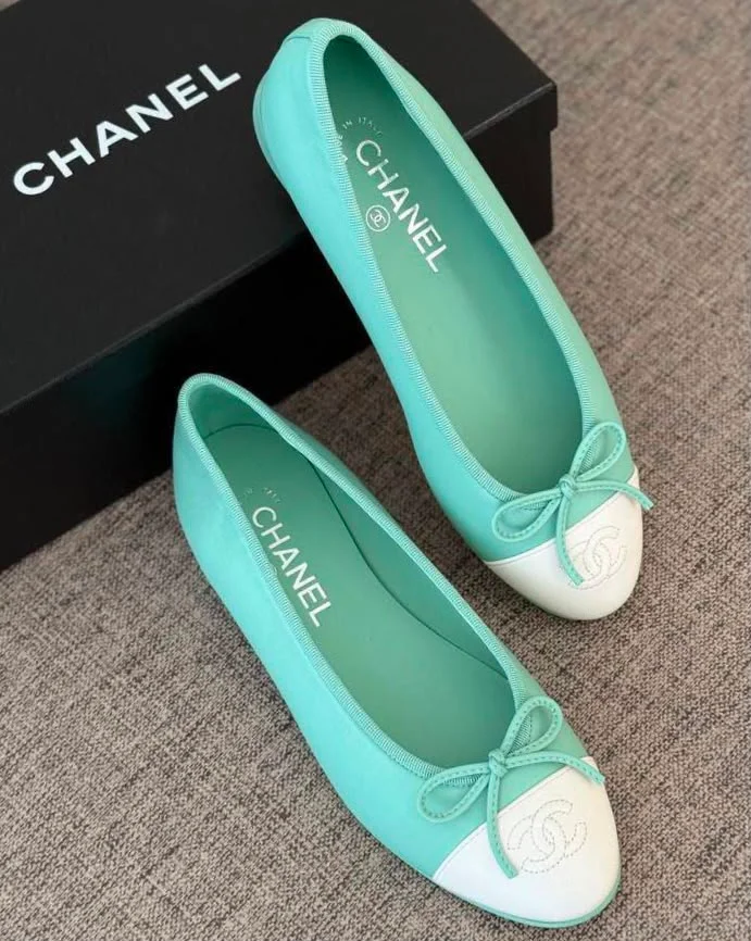 Chanel Ballerine Leather Tosca White - photo 3