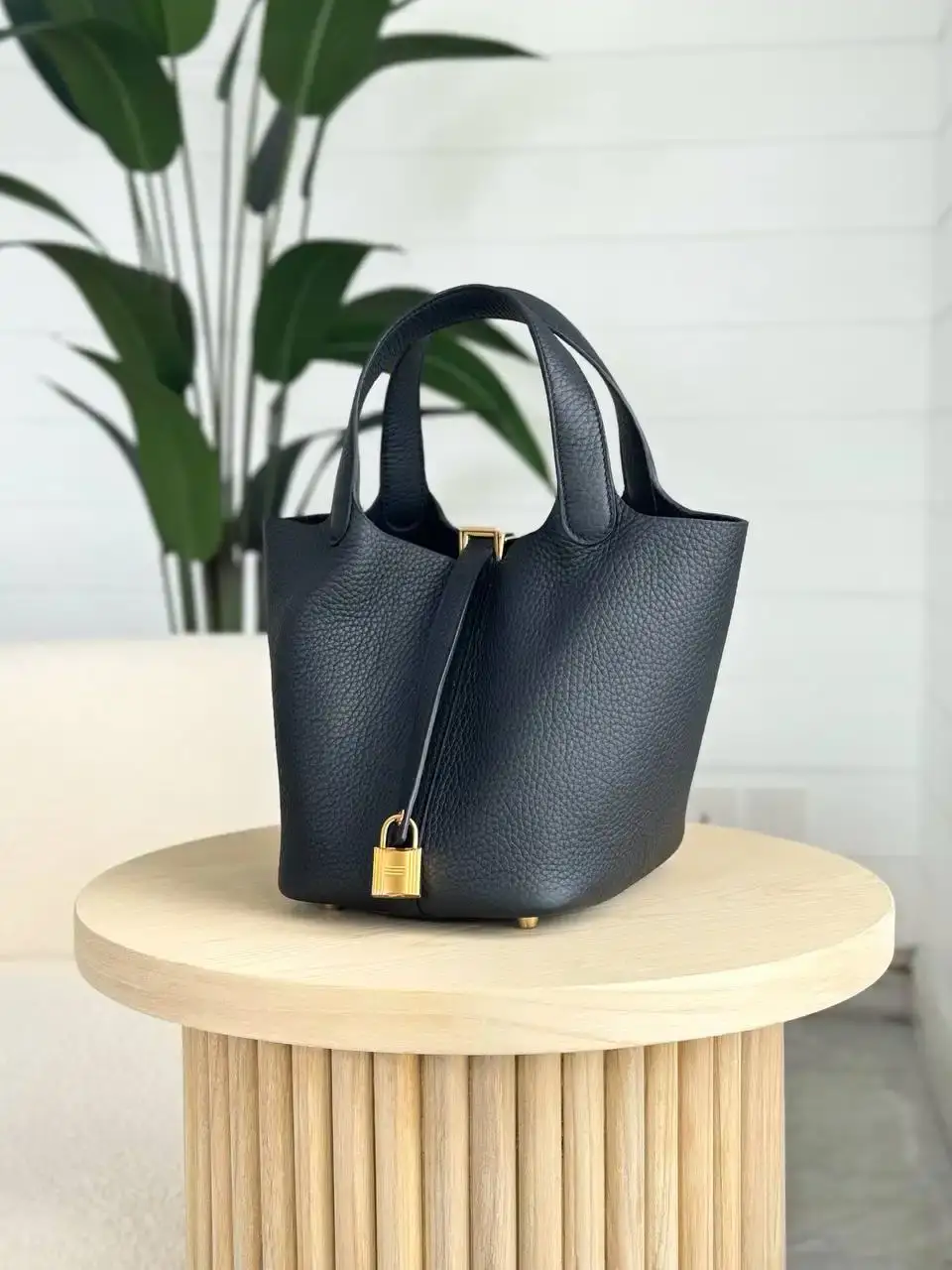Hermes Picotin 18 / Pico18 Black GHW - photo 1