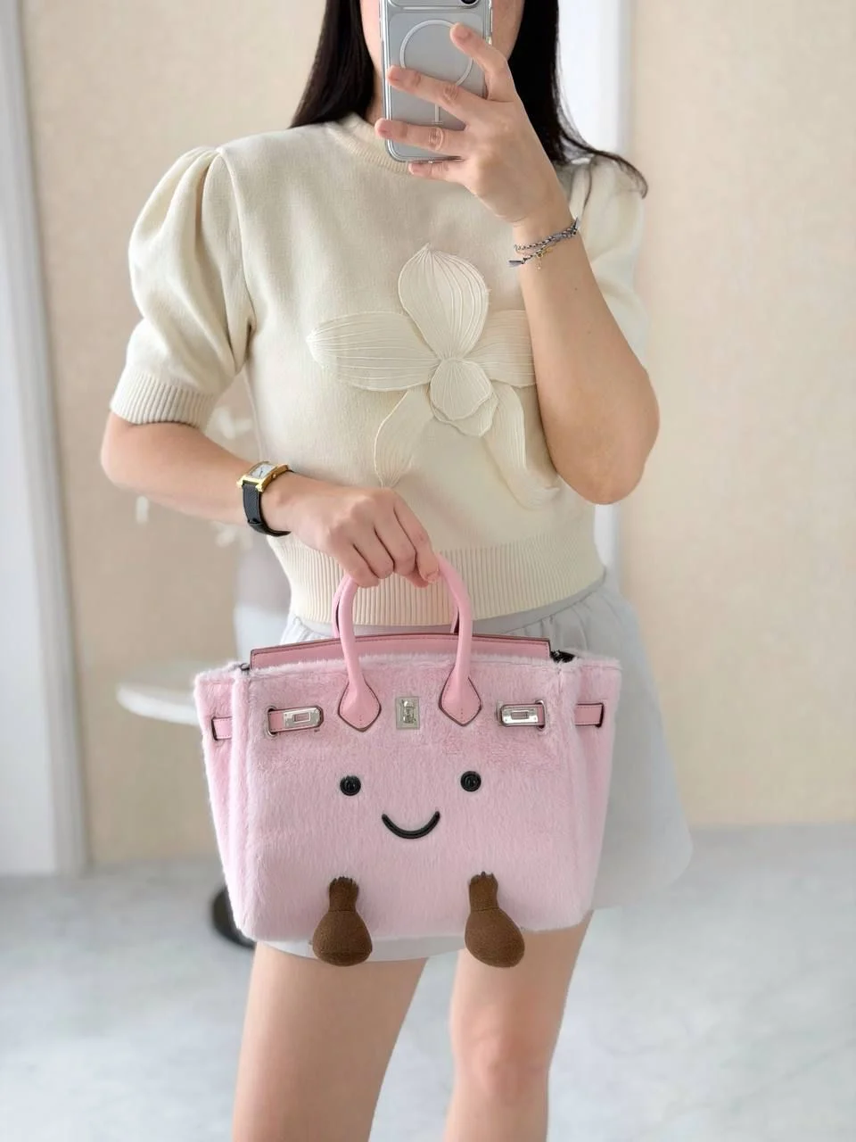Jellycat Birkin Medium Lychee Powder - photo 4
