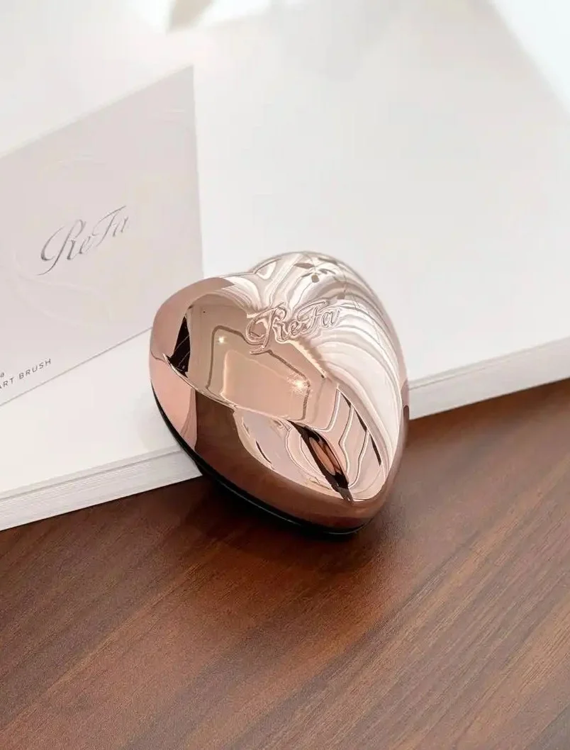Refa Refa Heart Brush Rose Gold