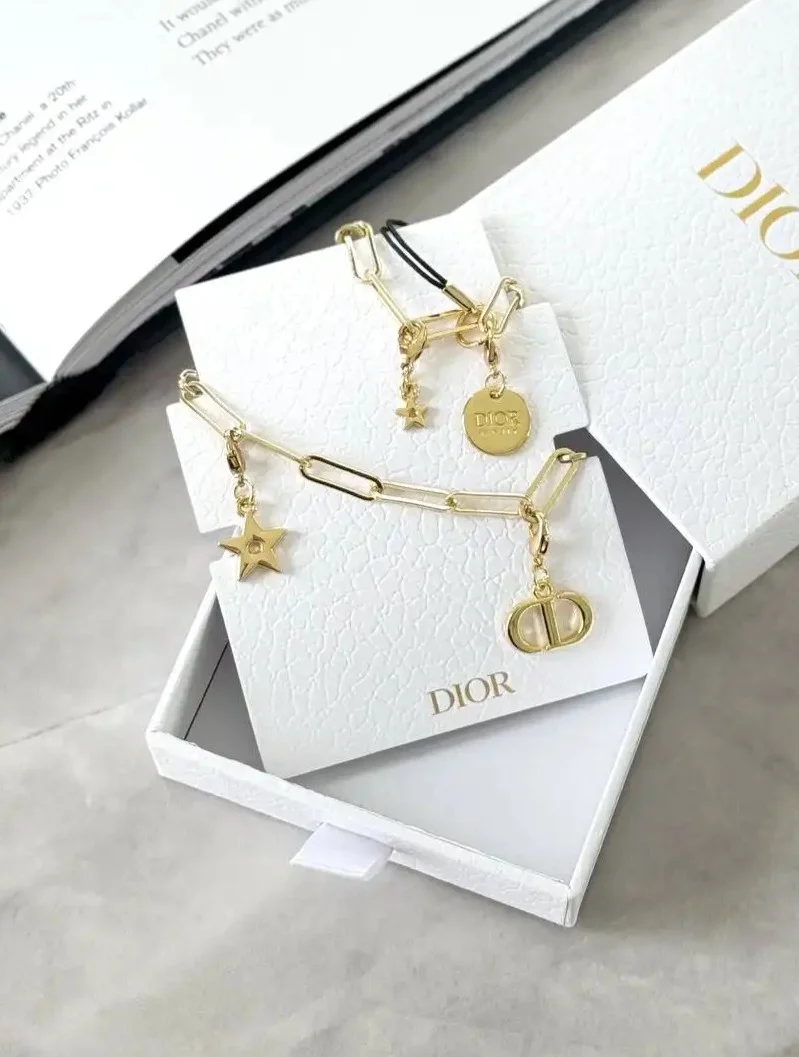 DIOR Dior Gold Phone Charm