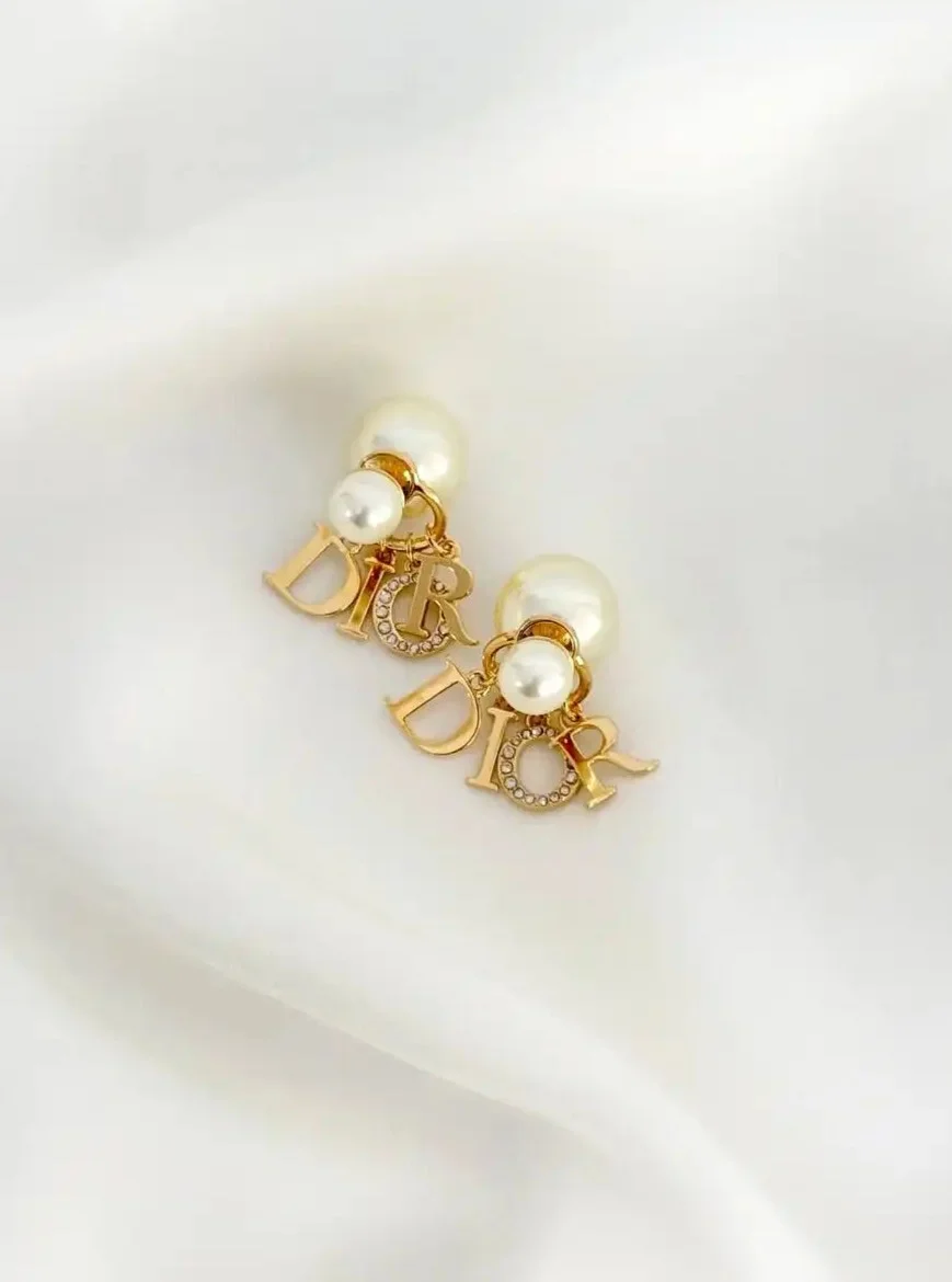 DIOR Dior Tribales Earrings Letter