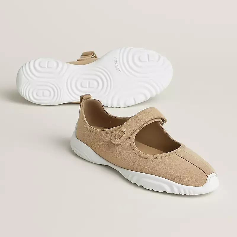 Hermes Neptune Ballet Flat Kraft - photo 4