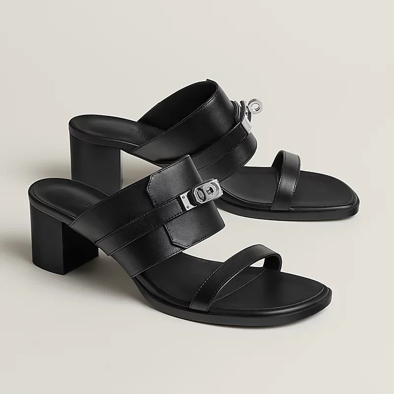 Hermes Ninon 50 Sandal Black - photo 5