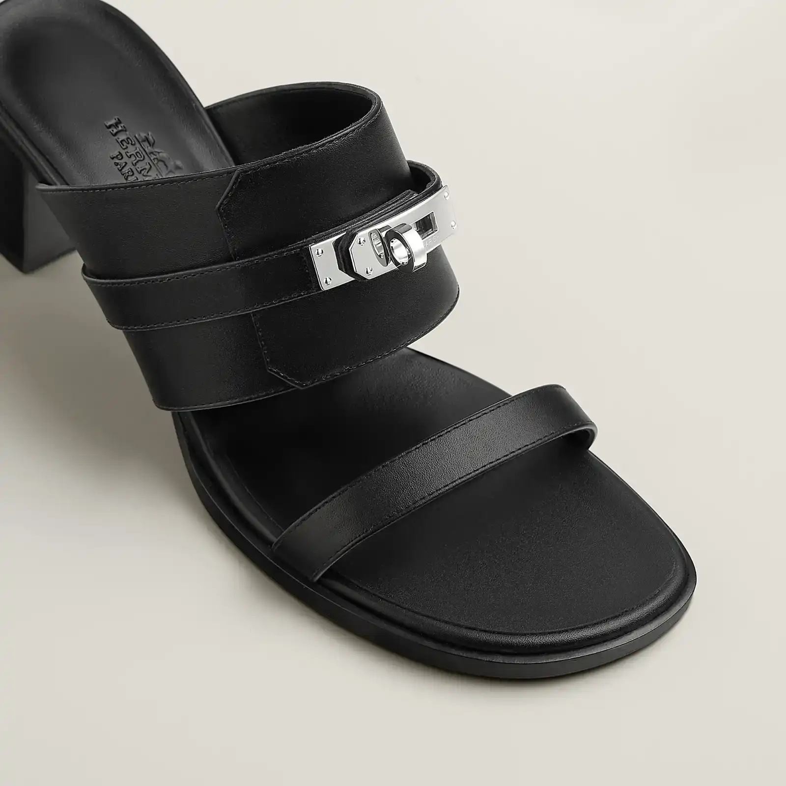 Hermes Ninon 50 Sandal Black - photo 7