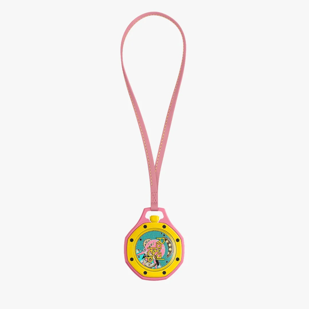 ETC Swatch x AP Royal Pop OTG ROZ Pink - Yellow | Snowceline Luxuries