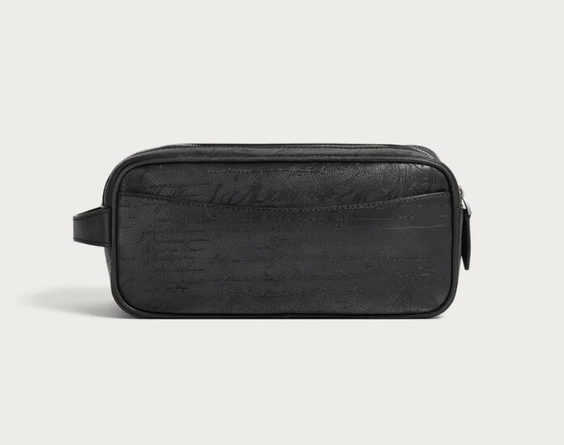 Berluti Berluti Formula 1003 Zipped Pouch Nero Grigio