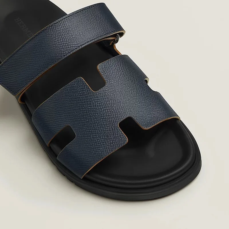 Hermes Chypre Sandal Marine / Gold - photo 4