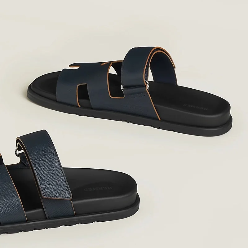 Hermes Chypre Sandal Marine / Gold - photo 5