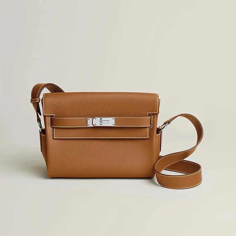 Hermes Hermes Kelly Messenger Gold PHW