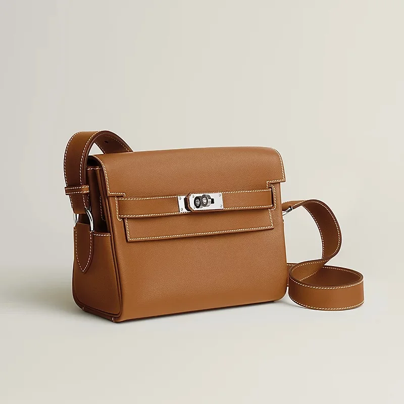 Hermes Hermes Kelly Messenger Gold PHW