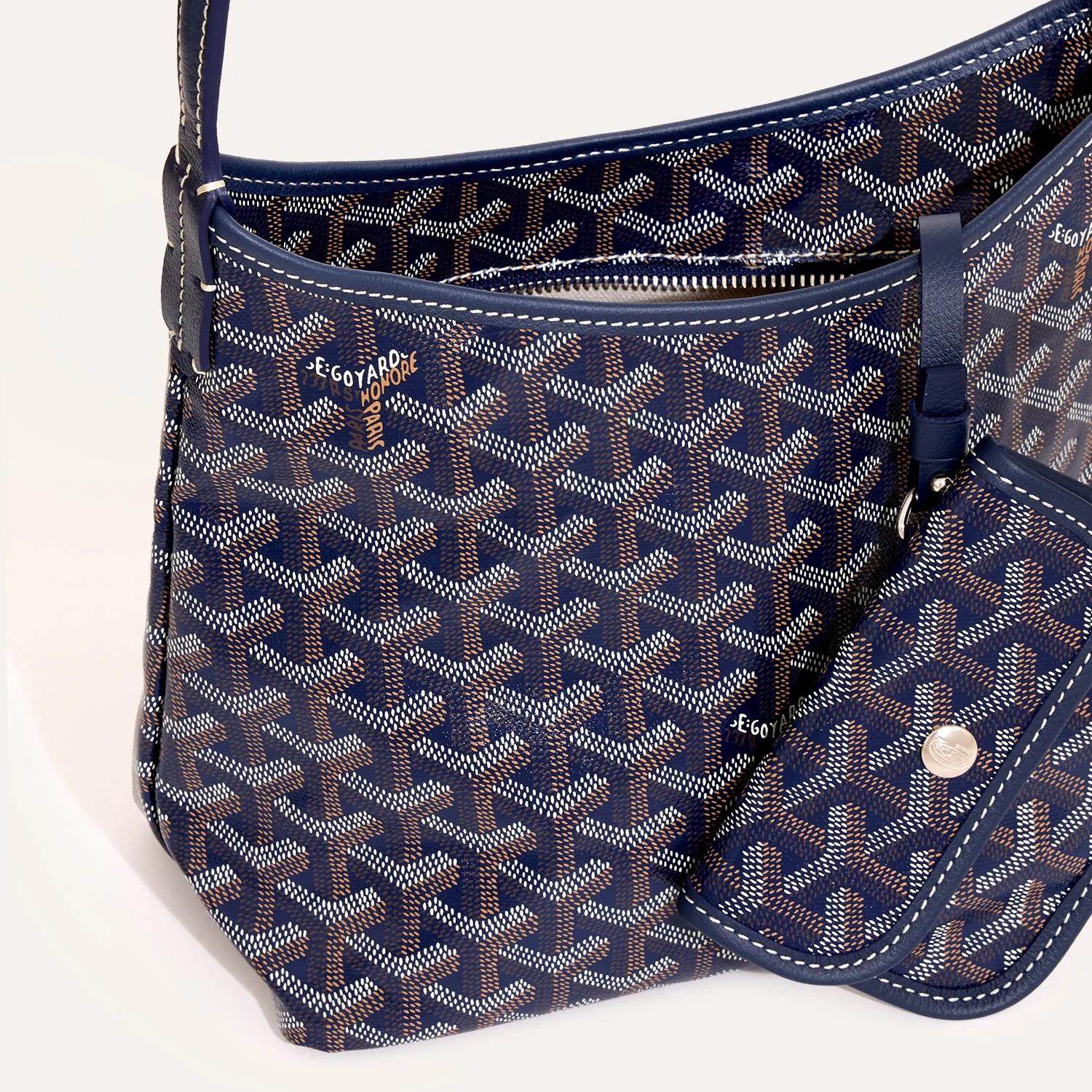 Goyard Mini Boheme Hobo Navy - photo 4