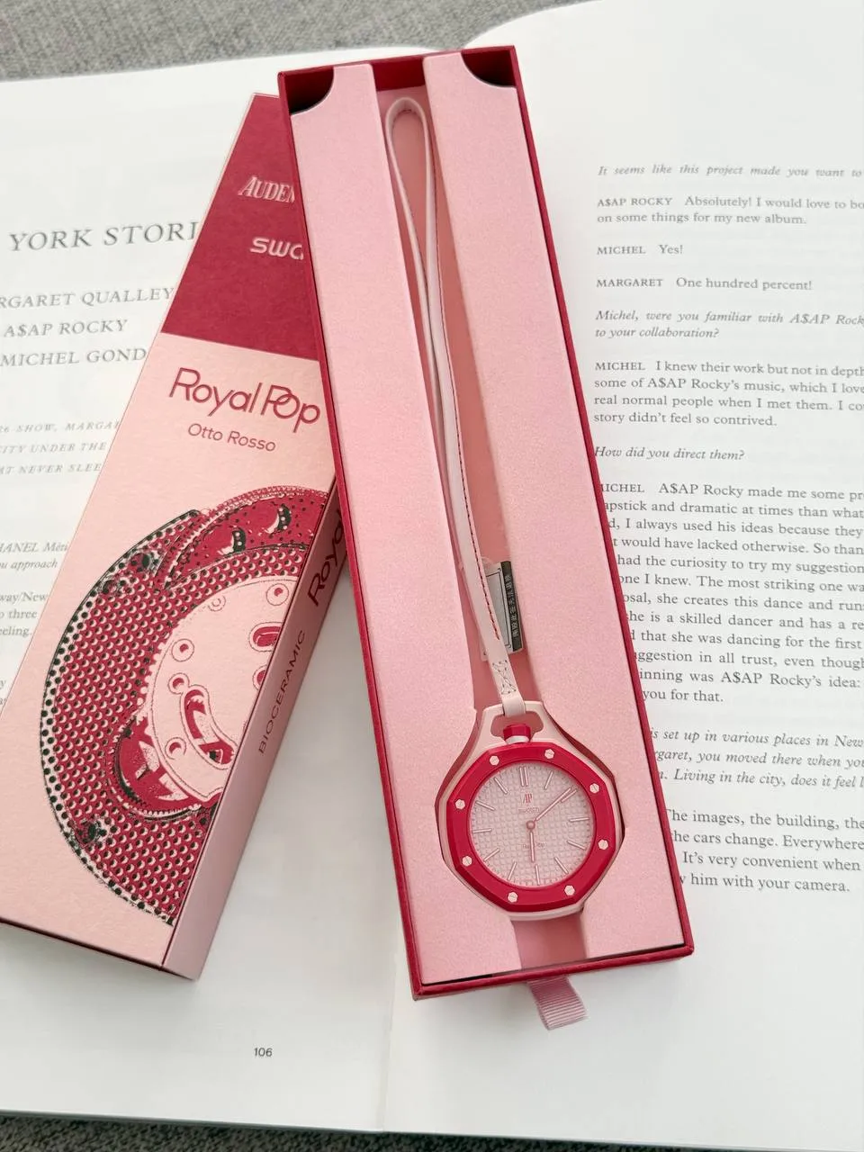 ETC Swatch x AP Royal Pop OTTO ROSSO (Red)
