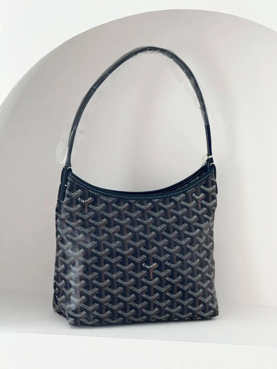 GOYARD Goyard Mini Boheme Hobo Navy