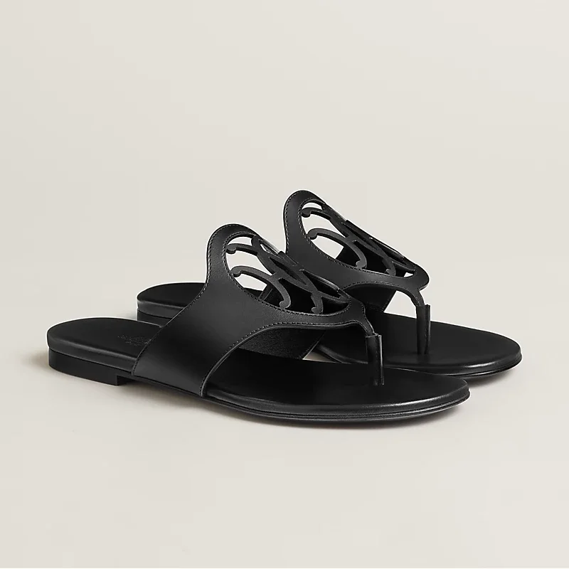 Hermes Mage Sandal Noir Black - photo 3