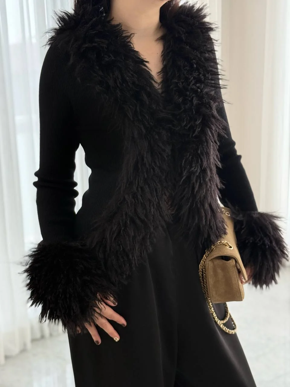 AJE Province Cardigan Black - photo 4