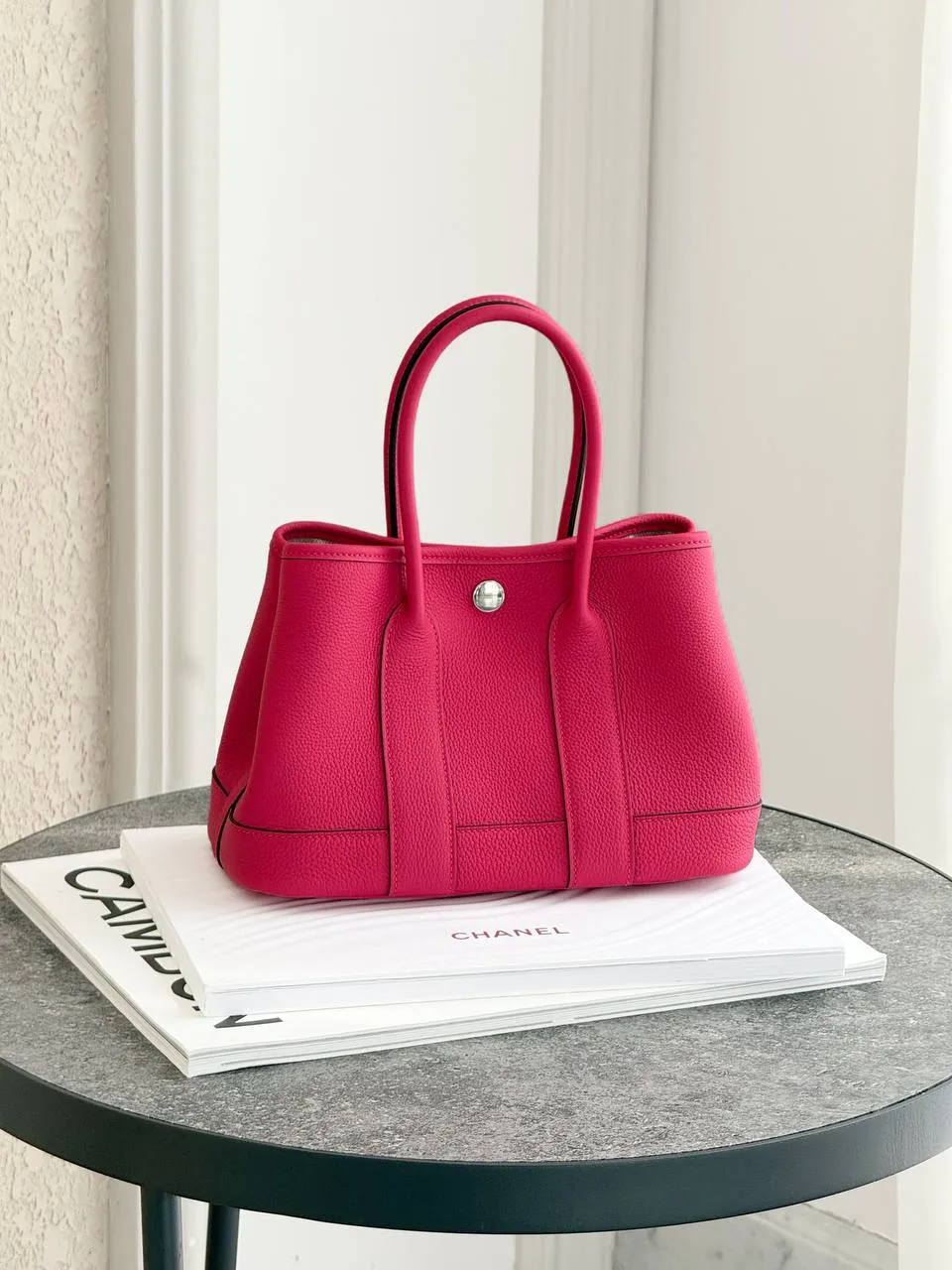 Hermes Hermes Neo Garden 23 / Mini Garden Party / Mini GP / GP23 Togo Rose Mexico PHW