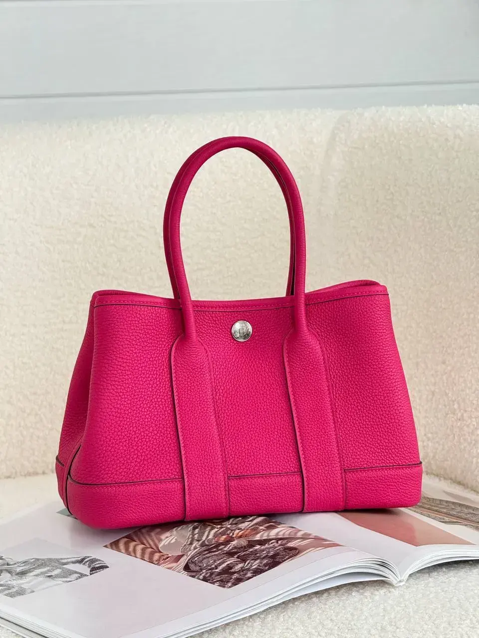 Hermes Hermes Neo Garden 23 / Mini Garden Party / Mini GP / GP23 Togo Rose Mexico PHW